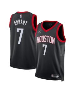 Men's Houston Rockets #7 Kevin Durant Black Statement Edition Swingman Jersey (Black)