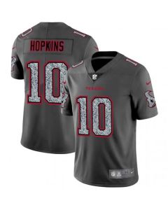 Men's Houston Texans #10 DeAndre Hopkins 2019 Gray Fashion Static Limited Stitched NFL Jersey
