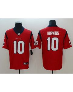 Men's Houston Texans #10 DeAndre Hopkins Red Vapor Untouchable Limited Stitched NFL Jersey (Red)