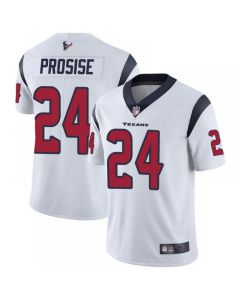 Men's Houston Texans #24 C.J. Prosise New White Vapor Untouchable Limited Stitched Jersey