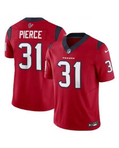 Men's Houston Texans #31 Dameon Pierce Red 2023 F.U.S.E Vapor Untouchable Stitched Football Jersey