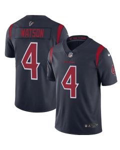 Men's Houston Texans #4 Deshaun Watson 2019 Navy Rush Limited Stitched NFL Jersey