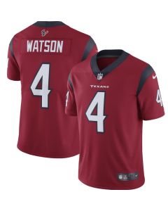 Men's Houston Texans #4 Deshaun Watson 2019 Red Vapor Untouchable Limited Stitched NFL Jersey