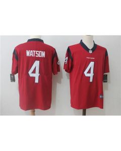 Men's Houston Texans #4 Deshaun Watson Red Alternate Stitched NFL Vapor Untouchable Limited Jersey