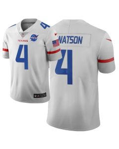 Men's Houston Texans #4 Deshaun Watson White 2019 City Edition Limited Stitched NFL Jersey