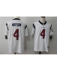 Men's Houston Texans #4 Deshaun Watson White Stitched NFL Vapor Untouchable Limited Jersey