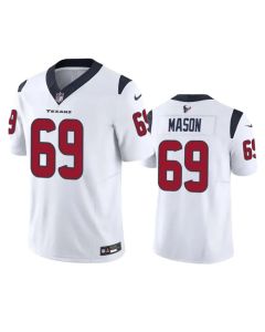 Men's Houston Texans #69 Shaq Mason White 2023 F.U.S.E Vapor Untouchable Stitched Football Jersey