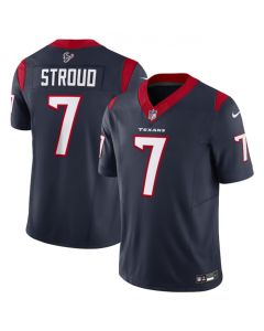 Men's Houston Texans #7 C.J. Stroud Navy 2023 F.U.S.E Vapor Untouchable Stitched Football Jersey