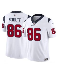 Men's Houston Texans #86 Dalton Schultz White 2023 F.U.S.E Vapor Untouchable Stitched Football Jersey