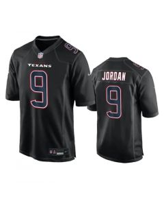 Men's Houston Texans #9 Brevin Jordan Black Fashion Vapor Untouchable Limited Stitched Football Jersey