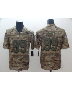 Men's Houston Texans #99 J.J. Watt 2018 Camo Salute to Service Limited Stitched NFL Jersey