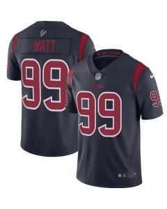 Men's Houston Texans #99 J.J. Watt 2019 Navy Color Rush Limited Stitched NFL Jersey