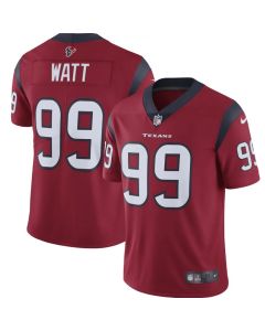 Men's Houston Texans #99 J.J. Watt 2019 Red Vapor Untouchable Limited Stitched NFL Jersey