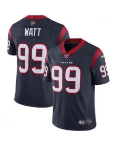 Men's Houston Texans #99 J.J. Watt Navy 2019 100th Season Vapor Untouchable Limited Stitched NFL Jersey