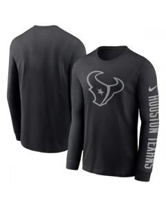 Men's Houston Texans Black Long Sleeve T-Shirt