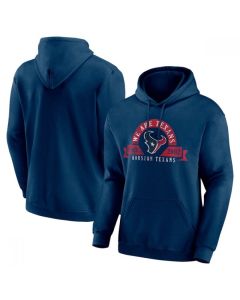 Men's Houston Texans Blue Pullover Hoodie