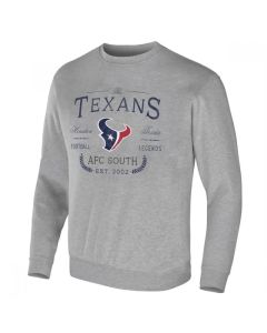 Men's Houston Texans Gray Darius Rucker Collection Pullover Sweatshirt
