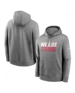 Men's Houston Texans Heathered Gray Fan Gear Local Club Pullover Hoodie