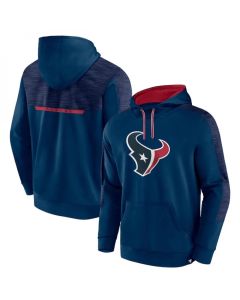 Men's Houston Texans Navy Defender Evo Pullover Hoodie