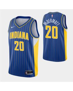Men's Indiana Pacers #20 Doug McDermott 2020-21 Royal City Edition Swingman Stitched Jersey