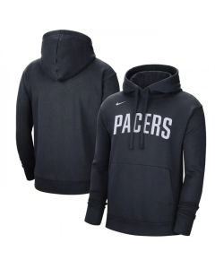 Men's Indiana Pacers Black 2022/23 City Edition Essential Pullover Hoodie