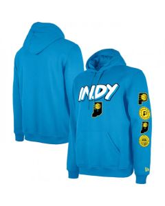 Men's Indiana Pacers Blue 2023/24 City Edition Pullover Hoodie