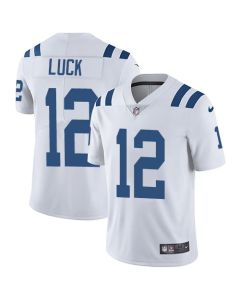 Men's Indianapolis Colts #12 Andrew Luck White Vapor Untouchable Limited Stitched NFL Jersey