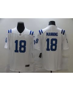 Men's Indianapolis Colts #18 Peyton Manning White Vapor Untouchable Limited Stitched Jersey
