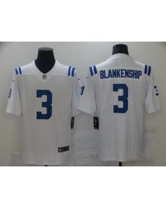 Men's Indianapolis Colts #3 Rodrigo Blankenship White Vapor Untouchable Limited Stitched Jersey