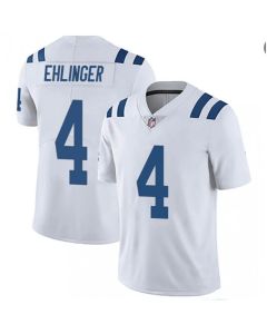 Men's Indianapolis Colts #4 Sam Ehlinger White Vapor Untouchable Stitched Jersey