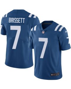 Men's Indianapolis Colts #7 Jacoby Brissett Royal Blue Vapor Untouchable Limited Stitched NFL Jersey