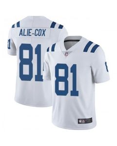 Men's Indianapolis Colts #81 Mo Alie-Cox White Vapor Untouchable Limited Stitched Jersey
