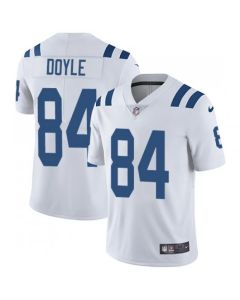 Men's Indianapolis Colts #84 Jack Doyle White Vapor Untouchable Limited Stitched NFL Jersey