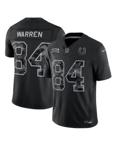Men's Indianapolis Colts #84 Tyler Warren Nike Black 2026 Salute to Service Vapor F.U.S.E. Limited Jersey