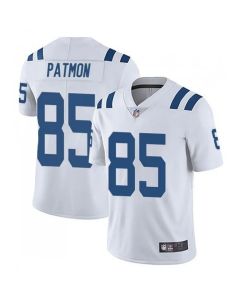 Men's Indianapolis Colts #85 Dezmon Patmon White Stitched Jersey