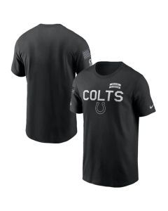 Men's Indianapolis Colts Black 2026 Salute to Service Sideline Dri-FIT T-Shirt