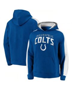 Men's Indianapolis Colts Blue Game Time Arch Pullover Hoodie