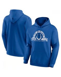 Men's Indianapolis Colts Blue Pullover Hoodie