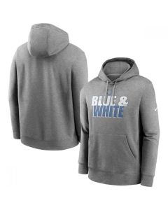 Men's Indianapolis Colts Heathered Charcoal Fan Gear Local Club Pullover Hoodie