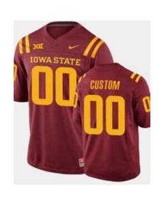Men's Iowa State Cyclones Active Player Custom Stitched Game Jersey