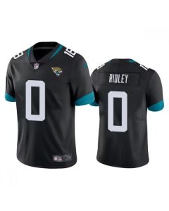Men's Jacksonville Jaguars #0 Calvin Ridley Black Vapor Untouchable Limited Stitched Jersey
