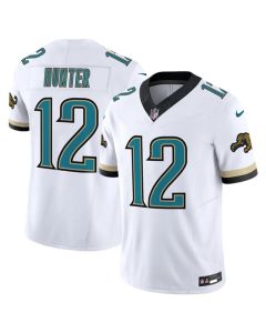 Men's Jacksonville Jaguars #12 Travis Hunter White 2026 Vapor F.U.S.E. Untouchable Limited Jersey