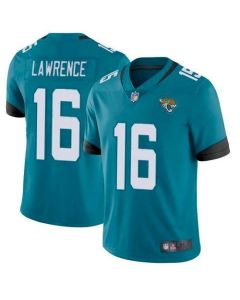Men's Jacksonville Jaguars #16 Trevor Lawrence 2021 NFL Draft Teal Vapor Untouchable Limited Stitched Jersey