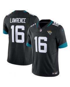 Men's Jacksonville Jaguars #16 Trevor Lawrence Black 2023 F.U.S.E Vapor Untouchable Limited Stitched Jersey