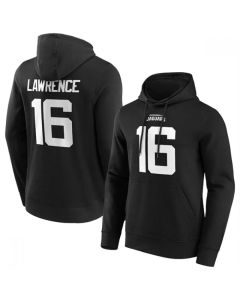 Men's Jacksonville Jaguars #16 Trevor Lawrence Blue Hoodie