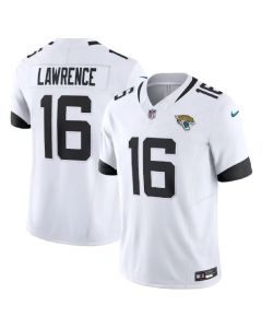 Men's Jacksonville Jaguars #16 Trevor Lawrence White 2023 F.U.S.E Vapor Untouchable Limited Stitched Jersey