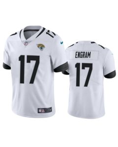 Men's Jacksonville Jaguars #17 Evan Engram White 2023 Vapor Untouchable Limited Stitched Jersey