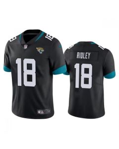 Men's Jacksonville Jaguars #18 Calvin Ridley Black Vapor Untouchable Limited Stitched Jersey