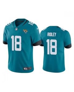 Men's Jacksonville Jaguars #18 Calvin Ridley Teal Vapor Untouchable Limited Stitched Jersey