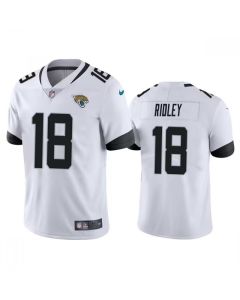 Men's Jacksonville Jaguars #18 Calvin Ridley White Vapor Untouchable Limited Stitched Jersey